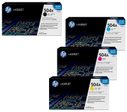 HP Original 504A Toner 4er Set schwarz XL, cyan, magenta, gelb