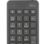 Trust Xalas USB-Zehnertastatur - Schwarz