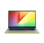 ASUS Vivobook S14 35,56 cm (14") Notebook Intel Core i5-8250U, 8GB RAM, 256GB SSD, Full HD, Gelb-Silberbla