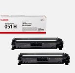Canon Original Toner 051H Doppelpack schwarz hohe Ergiebigkeit (OP2169C002DP)