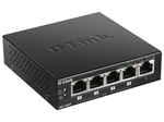 D-Link DGS-1005P 5-Port Desktop Gigabit PoE+ Switch DGS 1005P