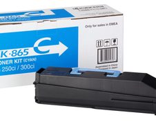 Kyocera Original TK-865C Toner cyan 12.000 Seiten (1T02JZCEU0) für TASKalfa 250ci, 300ci