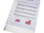 Esselte Prospekthüllen DIN A4 0,09 mm transparent - 100 Stück