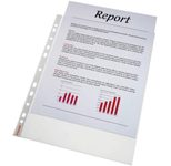 Esselte Prospekthüllen DIN A4 0,09 mm transparent - 100 Stück