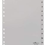 DURABLE Register A4 1-12 - 12-teilig