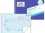 AVERY Zweckform Quittung, inkl. MwSt. Formularbuch 321 - 2 x 50 Blatt