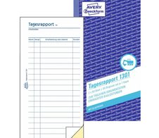 AVERY Zweckform Tagesrapport Formularbuch 1301 - 2 x 50 Blatt