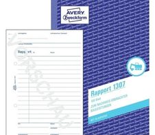AVERY Zweckform Rapport A5 mit Blaupapier - 100 Blatt