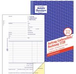 AVERY Zweckform Auftrag/Lieferscheine/Rechnungen Formularbuch 1739 - 2 x 40 Blatt