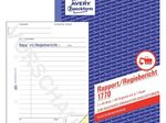 Avery Zweckform Rapport/Regiebericht A5 - 2x 40 Blatt