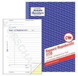 Avery Zweckform Rapport/Regiebericht A5 - 2x 40 Blatt