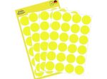 Avery Zweckform Markierungspunkte Ø 18 mm gelb - 96 Stück