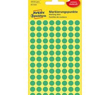 AVERY Zweckform Klebepunkte 3012 grün Ø 8,0 mm