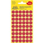 AVERY Zweckform Klebepunkte 3141 rot Ø 12,0 mm - 270 Stück