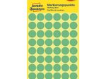 AVERY Zweckform Klebepunkte 3143 grün Ø 12,0 mm - 270 Stück