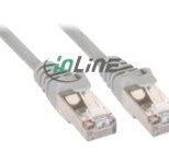 InLine® Patchkabel, SF/UTP, Cat.5e, grau, 1m