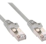InLine® Patchkabel, SF/UTP, Cat.5e, grau, 3m