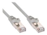 InLine® Patchkabel, SF/UTP, Cat.5e, grau, 3m