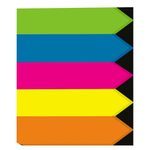 SIGEL TRANSPARENT Haftmarker farbsortiert 5x 40 Streifen