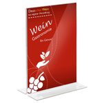 sigel gerade Tischaufsteller DIN A5