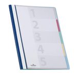 DURABLE DIVISOFLEX Organisationshefter DIN A4 - blau
