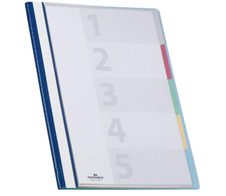 DURABLE DIVISOFLEX Organisationshefter DIN A4 - blau