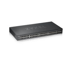 Zyxel Switch 50-Port Gigabit 44-Port Ethernet, 4-Port Combo, 2-Port SFP Smart Managed 26dBA