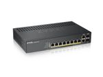 Zyxel Switch 8-Port Gigabit 8-Port Ethernet, 2-Port Combo Smart Managed 0dBA