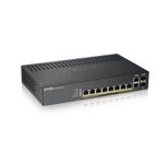 Zyxel Switch 8-Port Gigabit 8-Port Ethernet, 2-Port Combo Smart Managed 0dBA