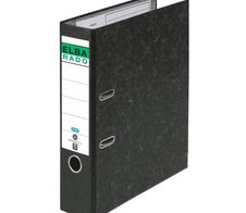 ELBA rado Wolkenmarmor Ordner schwarz marmoriert Karton 8,0 cm DIN A4