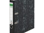 ELBA rado Wolkenmarmor Ordner schwarz marmoriert Karton 5,0 cm DIN A4