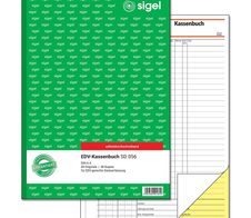 sigel Kassenbuch/EDV Formularbuch SD056 - 2 x 40 Blatt