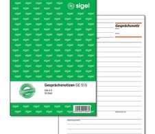 sigel Gesprächsnotiz Formularbuch GE515