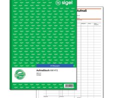 sigel Aufmaßbuch Formularbuch AM415 - 1 x 50 Blatt