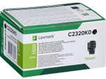 Lexmark Original Toner - schwarz (C2320K0) für C2325dw, C2425dw, C2535dw, MC2325adw, MC2425adw, MC2535adwe