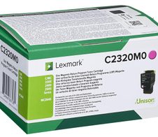 Lexmark Original Toner - magenta (C2320M0) für C2325dw, C2425dw, C2535dw, MC2325adw, MC2425adw, MC2535adwe