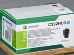 Lexmark Original Toner - cyan (C232HC0) für C2325dw, C2425dw, C2535dw, MC2325adw, MC2425adw, MC2535adwe