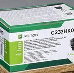 Lexmark Original Toner - schwarz (C232HK0) für C2325dw, C2425dw, C2535dw, MC2325adw, MC2425adw, MC2535adwe
