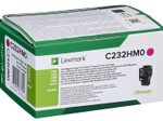 Lexmark Original Toner - magenta (C232HM0) für C2325dw, C2425dw, C2535dw, MC2325adw, MC2425adw, MC2535adwe