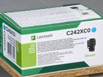 Lexmark Original Toner cyan 3.500 Seiten (C242XC0) für C2425dw, C2535dw, MC2425adw, MC2535adwe, MC2640adwe
