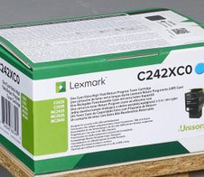 Lexmark Original Toner cyan 3.500 Seiten (C242XC0) für C2425dw, C2535dw, MC2425adw, MC2535adwe, MC2640adwe