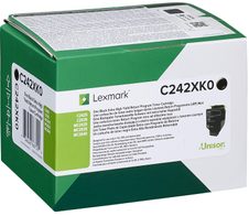 Lexmark Original Toner schwarz 6.000 Seiten (C242XK0) für C2425dw, C2535dw, MC2425adw, MC2535adwe, MC2640adwe