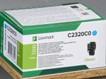 Lexmark Original Toner - cyan (C2320C0) für C2325dw, C2425dw, C2535dw, MC2325adw, MC2425adw, MC2535adwe