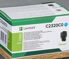 Lexmark Original Toner - cyan (C2320C0) für C2325dw, C2425dw, C2535dw, MC2325adw, MC2425adw, MC2535adwe