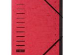 PAGNA Ordnungsmappe 12 Fächer - rot
