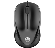 HP 1000 kabelgebundene Maus schwarz