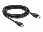 DeLOCK Kabel DisplayPort Stecker zu DisplayPort Stecker, 3 m