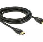 DeLOCK Kabel DisplayPort Stecker zu DisplayPort Stecker, 3 m