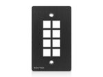 PureTools - Kontroll Panel, 8 programmierbare Buttons, schwarze Frontblende