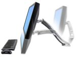 Ergotron MX Monitorarm Tischhalterung für einen Monitor bis 76,2 cm 30 Zoll Aluminium